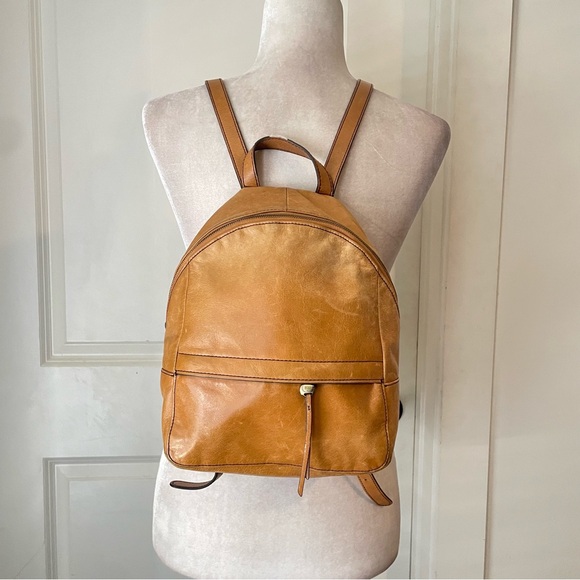 HOBO Handbags - Hobo Tan Leather Small Backpack